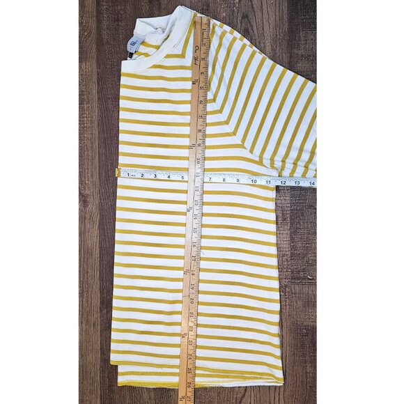 CAbi The Dreamer Standard Sweatshirt Long Sleeve Tee Top L Sun Stripe - Picture 4 of 9